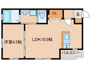 DEVELD菊井の物件間取画像